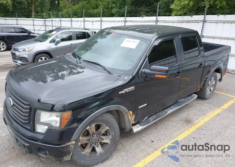 2011 Ford F-150 Fx4 из США, поврежденный, VIN 1FTFW1ET3BFA98328